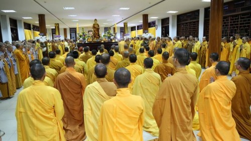 Lễ nhập tháp linh cốt Hòa thượng Thích Đức Chơn