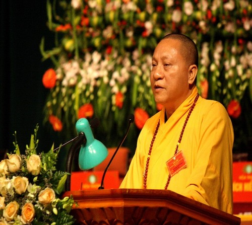 Phỏng vấn HT.Thích Gia Quang, Trưởng ban Thông tin, Báo chí Đại hội VIII