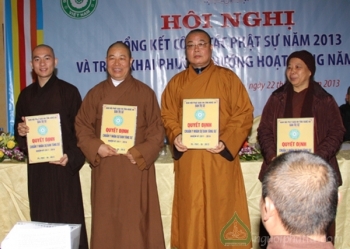 Chùm ảnh lễ tổng kết và công bố Quyết định chuẩn y nhân sự GHPGVN tỉnh Nghệ An