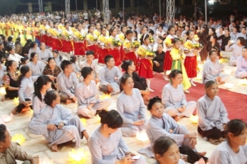 Chùa Giai Lam  - Tịnh Pháp Hà Tĩnh từng bừng đêm hội Vu lan