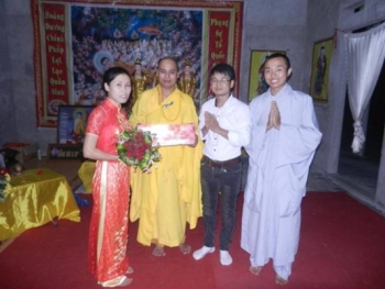 Lễ hằng thuận và quy y tại chùa Đan Hà Hải Dương