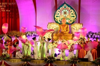 Chùm ảnh thành công của phiên khai mạc Vesak 2014
