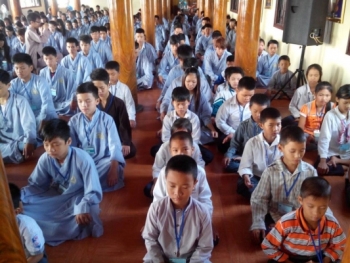 Ngày tu an lạc tại chùa Từ Xuyên Thái Bình