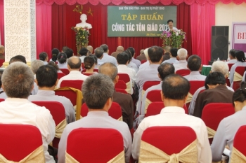 PG Hà Tĩnh tập huấn Nghị định 92, Hiến chương GHPGVN và Văn bản hành chính