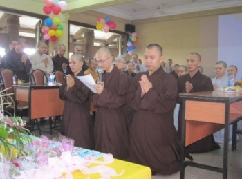 THCM:  Lễ tri ân thầy cô tại Học viện Phật giáo