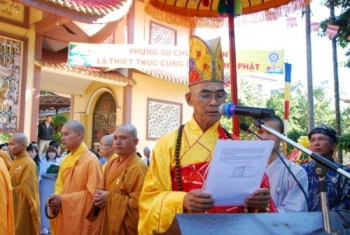 Lâm Đồng: PG huyện Di Linh tổ chức Đại Lễ Phật Đản PL.2556