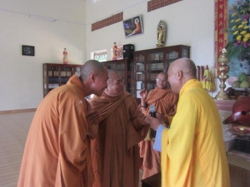 Đồng Nai: HT. Thích Giác Toàn viếng thăm trường hạ trường TCPH