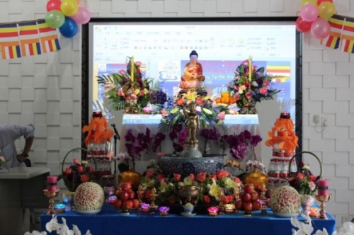 Trung Quốc: Tăng Ni sinh Việt Nam tổ chức lễ Phật đản PL 2556