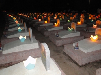 Phật giáo Đak Lak Lễ thượng Đại Tràng Phan và đốt nến tri ân chư anh linh anh hùng liệt sĩ