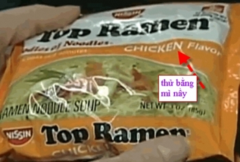 Video: Bao tử vật lộn với những sợi mì gói