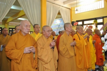 Lễ tưởng niệm HT Thích Thanh Kiểm và siêu tiến ngũ thất HT Thích Thanh Tứ tại chùa Vĩnh Nghiêm