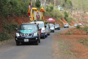 Kon Tum: Chùa Khánh Lâm lễ khai kinh cầu siêu bạt độ các anh hùng liệt sỹ