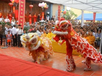 Hải Dương: Khánh thành Đại Hùng Bảo Điện chùa Đại Khánh