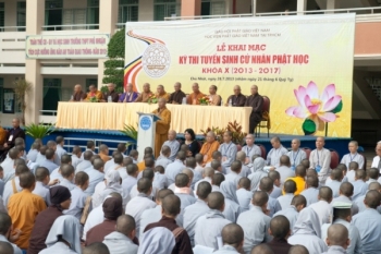 Học viện PGVN tại Tp.HCM tổ chức kỳ thi tuyển sinh cử nhân Phật học khóa X