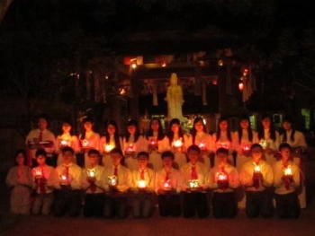 Ngày đầu của chương trình tu tập “Lời Thầy dạy đời đời con khắc ghi”