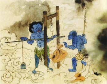 Khi chết mất thân lấy gì để thọ hình phạt đau khổ trong địa ngục ?