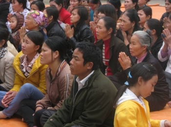 Lễ cầu an tại chùa An Thái Nghệ An