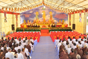 Hàng ngàn người tham dự Đại lễ Cầu siêu tại Ải Chi Lăng Lạng Sơn