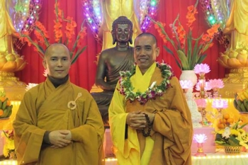 Hà Nam: Hàng ngàn Phật tử về làm lễ cầu an và nghe pháp thoại của Đại đức Thích Tâm Mẫn