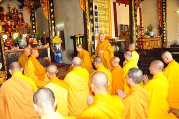 Tổ đình Tế Xuyên trang nghiêm, thành kính lễ kỵ nhật Tổ sư