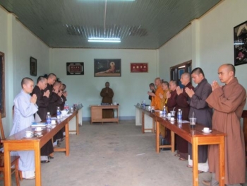 Đăk Nông: Ban Trị Sự GHPGVN tỉnh họp triển khai Phật Đản PL 2557