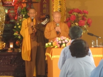 Chuyến hoằng pháp của Thượng tọa Thích Trung Đạo ở Khánh Hòa