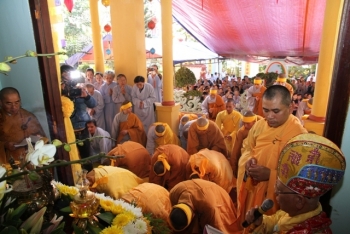 Lễ nhập kim quan cố Hòa Thượng Thích Đỗng Quang