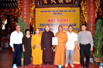 Phật giáo Lạng Sơn tổng kết công tác Phật sự 06 tháng đầu năm