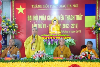 Hà Nội: Đại hội Phật giáo huyện Thạch Thất