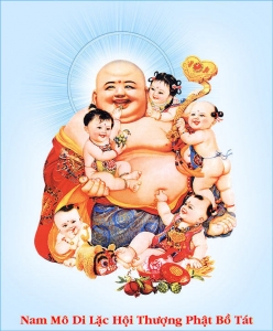 Học theo hạnh hỉ xả của Bồ tát Di Lặc