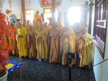 Phật giáo thị xã Ninh Hòa Lễ thọ An cư kiết hạ năm Giáp Ngọ