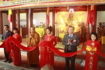 Hà Tĩnh: Lễ khánh thành nhà thờ Tổ chùa Thiên Tượng