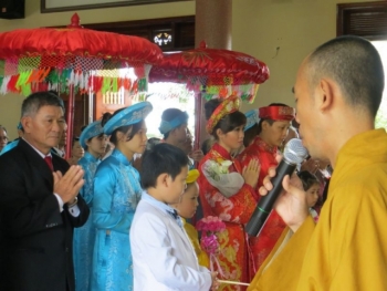 Chùa Liên Trì: Làm lễ Hằng Thuận tại khóa tu Thiện Tài Đồng Tử III