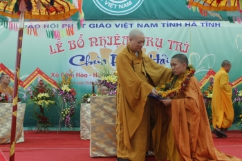 Lễ bổ nhiệm trụ trì chùa Pháp Hải Hà Tĩnh