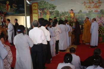 Chùa Phúc Linh Hà Tĩnh Phật đản về trong niềm hân hoan