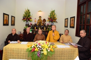 TP.HCM: Ban Văn hóa họp triển khai tổ chức đêm chung kết hội thi văn nghệ Phật giáo