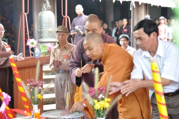 Chùa Phú Xuân Thái Bình Lễ Húy nhật cố HT Thích Tâm Thuận và khởi công xây dựng Tổ đường