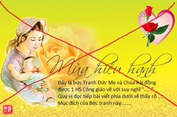 Cảnh giác với tranh Vu lan giả