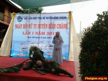 Hội liên hiệp Phụ nữ Bình Chánh nghĩ gì khi kêu gọi  nhà chùa tổ chức như thế?