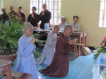 Khánh Hòa: Lớp Sơ cấp Phật học tổ chức họp mặt cuối năm