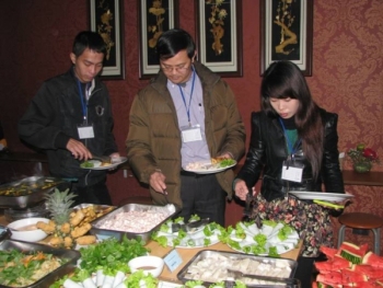 Buffet chay gây quỹ từ thiện“Áo ấm vùng cao”