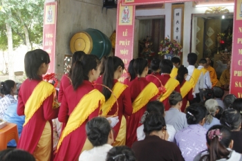 Xúc động lễ Vu lan báo hiếu tại chùa Thanh Quang Hà Tĩnh