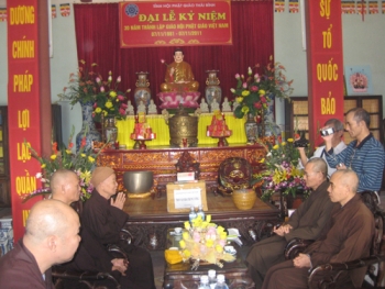 Ban văn hóa TW GHPGVN làm việc ngày cuối tại miền Bắc