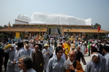 Ngôi chùa có tượng Phật dài nhất Việt Nam