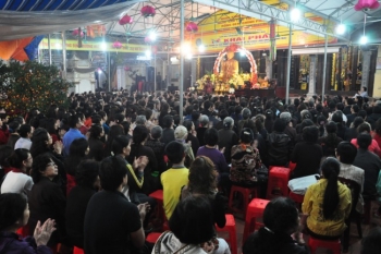 Hà Nội: HT. Thích Bảo Nghiêm khai pháp tại chùa Tương Mai