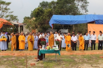 Lễ động thổ xây dựng Tăng đường ngôi chùa cổ Hữu Lạc Hà Tĩnh