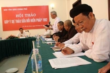 Chức sắc tôn giáo góp ý sửa Hiến pháp