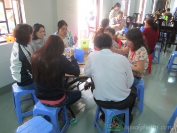 Đón xuân dùng bữa cơm chùa