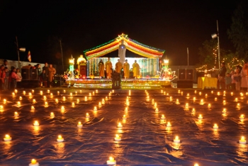 Nghệ An:  Chùa Pháp Quang vía Đức Phật A Di Đà