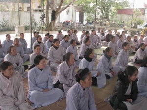 Ngày tu bát quan trai tại chùa Yên Thái Nghệ An